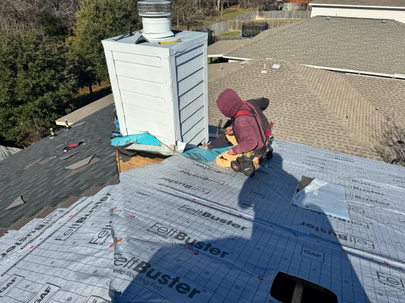 Work in progres - roof replacement