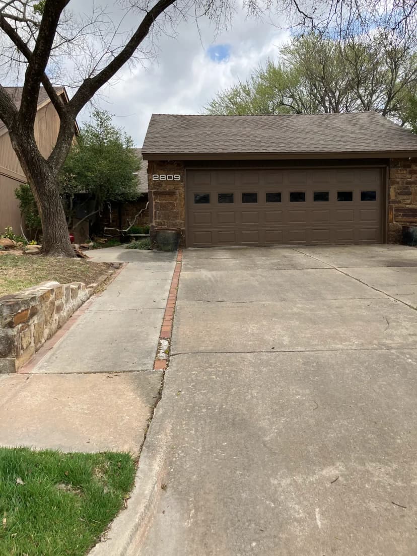 Completed roof replacement